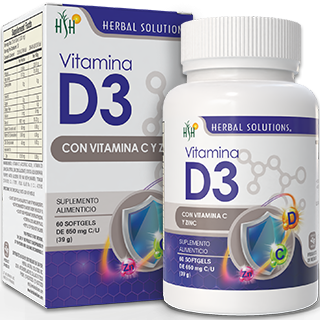 VITAMINA D3 FRASCO 60 SOFTGELS 650 MG C/U