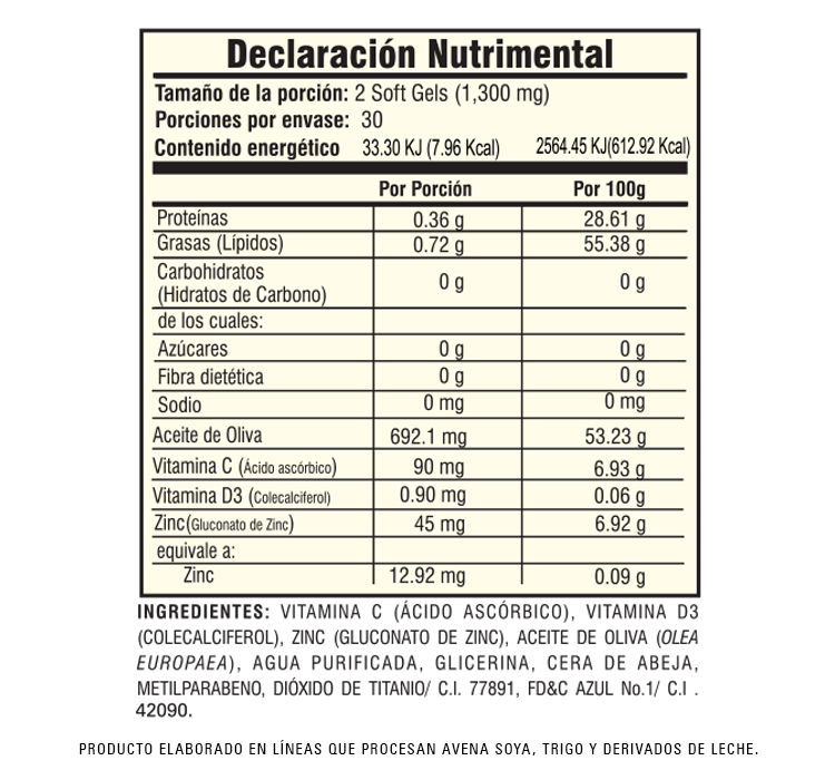 VITAMINA D3 FRASCO 60 SOFTGELS 650 MG C/U - Image 3