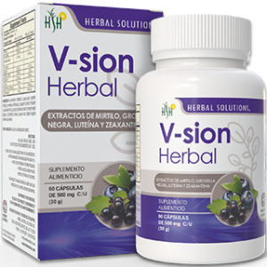 VISIÓN HERBAL FRASCO 60 CAPS 500 MG C/U