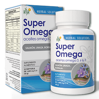 SUPER OMEGA 3, 6 Y 9 FRASCO 30 SOFTGELS 1,400 MG C/U