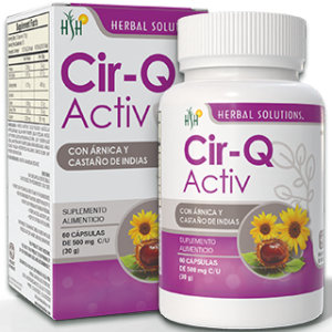 CIR Q ACTIV FRASCO 60 CAPS 500 MG C/U