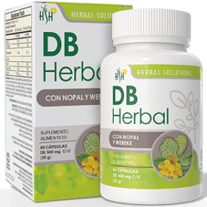 DB HERBAL FRASCO 60 CAPS 500 MG C/U