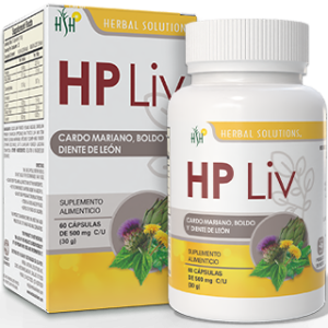HP-LIV PLUS FRASCO 60 CAPS 500 MG C/U