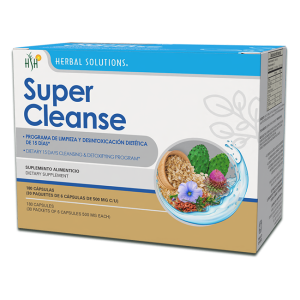 SUPER CLEANSE CAJA 30 SOBRES CON 6 CAPS C/U