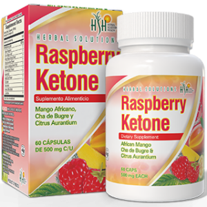 KETONE RASPBERRY FRASCO 60 CAPS 500 MG C/U