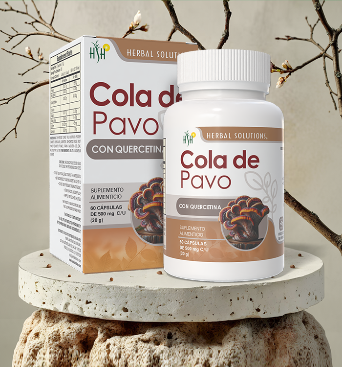 COLA DE PAVO FRASCO 60 CAPS - Image 2