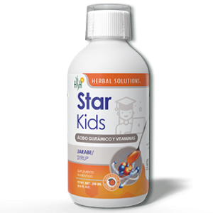 JARABE STAR KIDS FRASCO 250 ML SABOR NARANJA