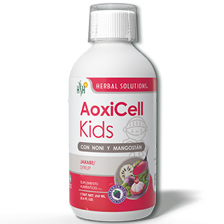 JARABE AOXICEL KIDS FRASCO 250 ML SABOR UVA
