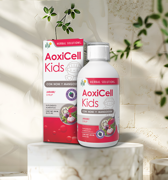 JARABE AOXICEL KIDS FRASCO 250 ML SABOR UVA - Image 2