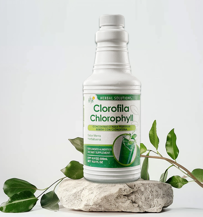 CLOROFILA LÍQUIDA CON NOPAL Y SÁBILA FRASCO 500 ML - Image 2