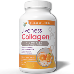 J-VENESS COLÁGENO HDO. FRASCO 200 G SABOR NARANJA