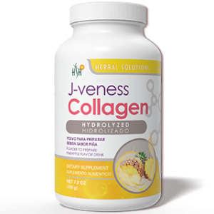 J-VENESS COLÁGENO HDO. FRASCO 200 G SABOR PIÑA