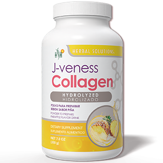 J-VENESS COLÁGENO HDO. FRASCO 200 G SABOR PIÑA