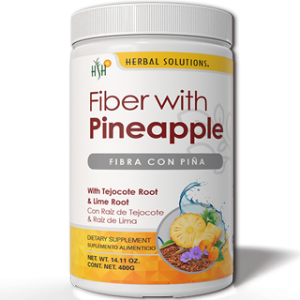 FIBRA CON PIÑA HERBAL FRASCO 400 G