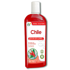 SHAMPOO C/EXT DE CHILE, NOPAL Y ROMERO FRASCO 500 ML