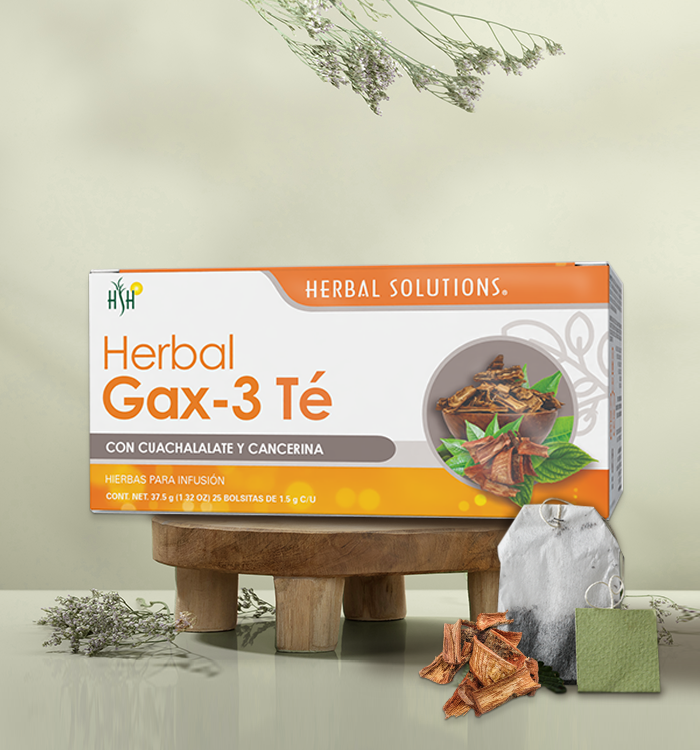 TÉ HERBAL GAX-3 (25 SOBRES 1.5G C/U) 37.5G - Image 2