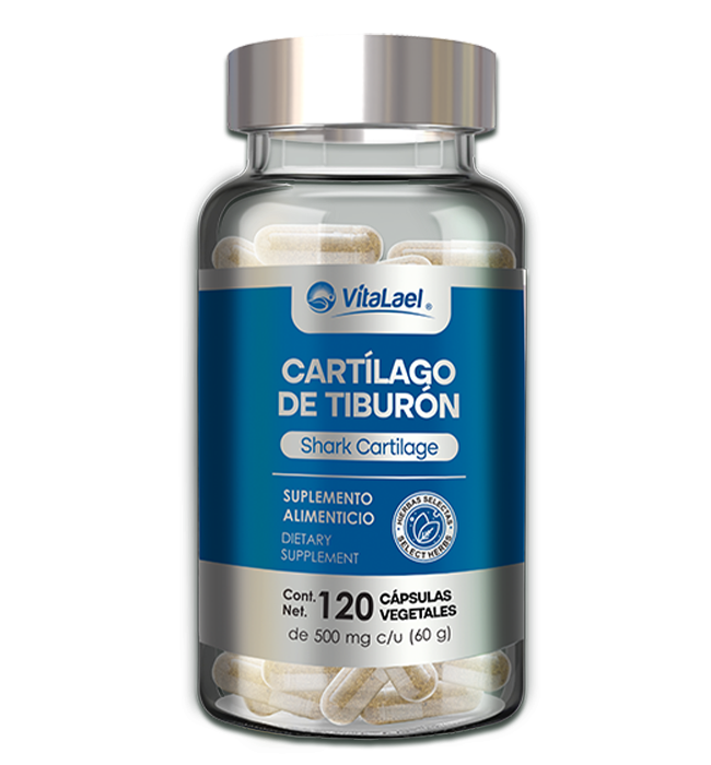 CARTÍLAGO DE TIBURÓN FCO 120 CAP VEG