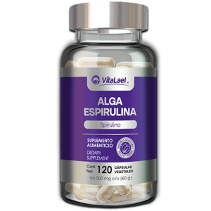 ALGA ESPIRULINA FCO 120 CAP VEG