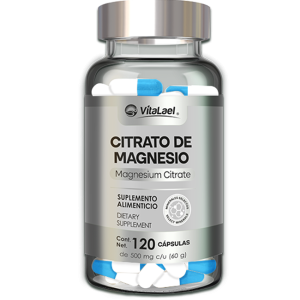 CITRATO DE MAGNESIO FCO 120 CAP VEG