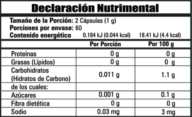 COLA DE CABALLO FCO 120 CAP VEG - Image 3