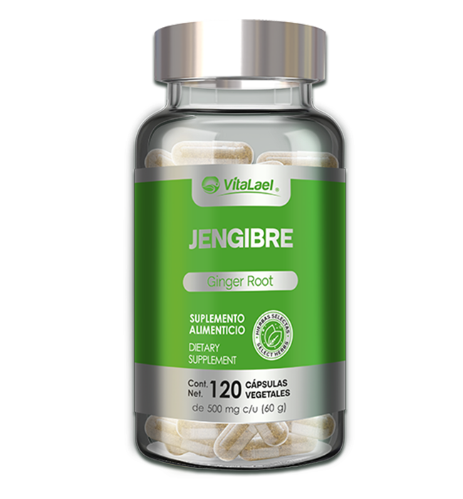 JENGIBRE FCO 120 CAP VEG