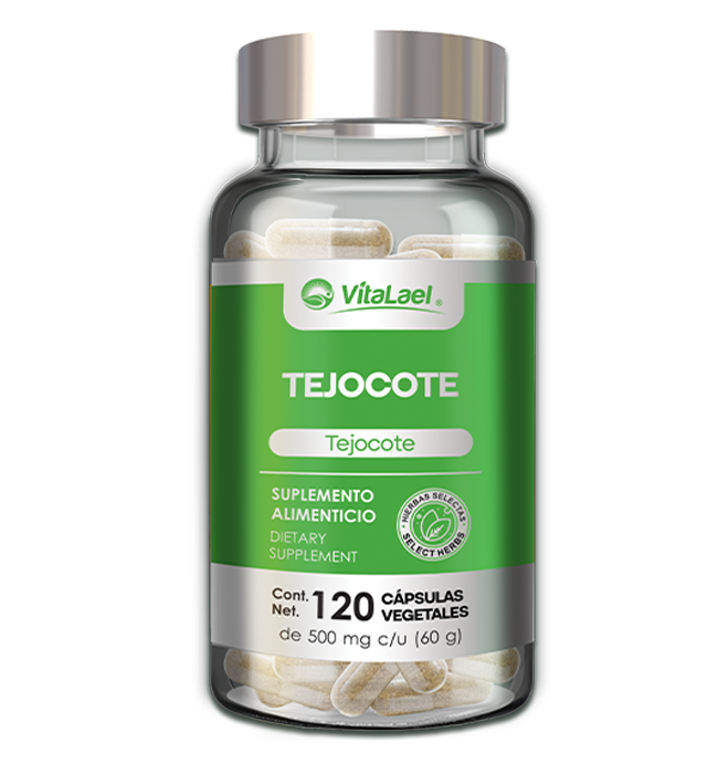 TEJOCOTE FCO 120 CAPS 500 MG