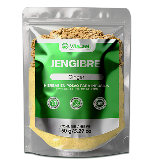 INFUSIÓN JENGIBRE BOLSA CON 150 GR